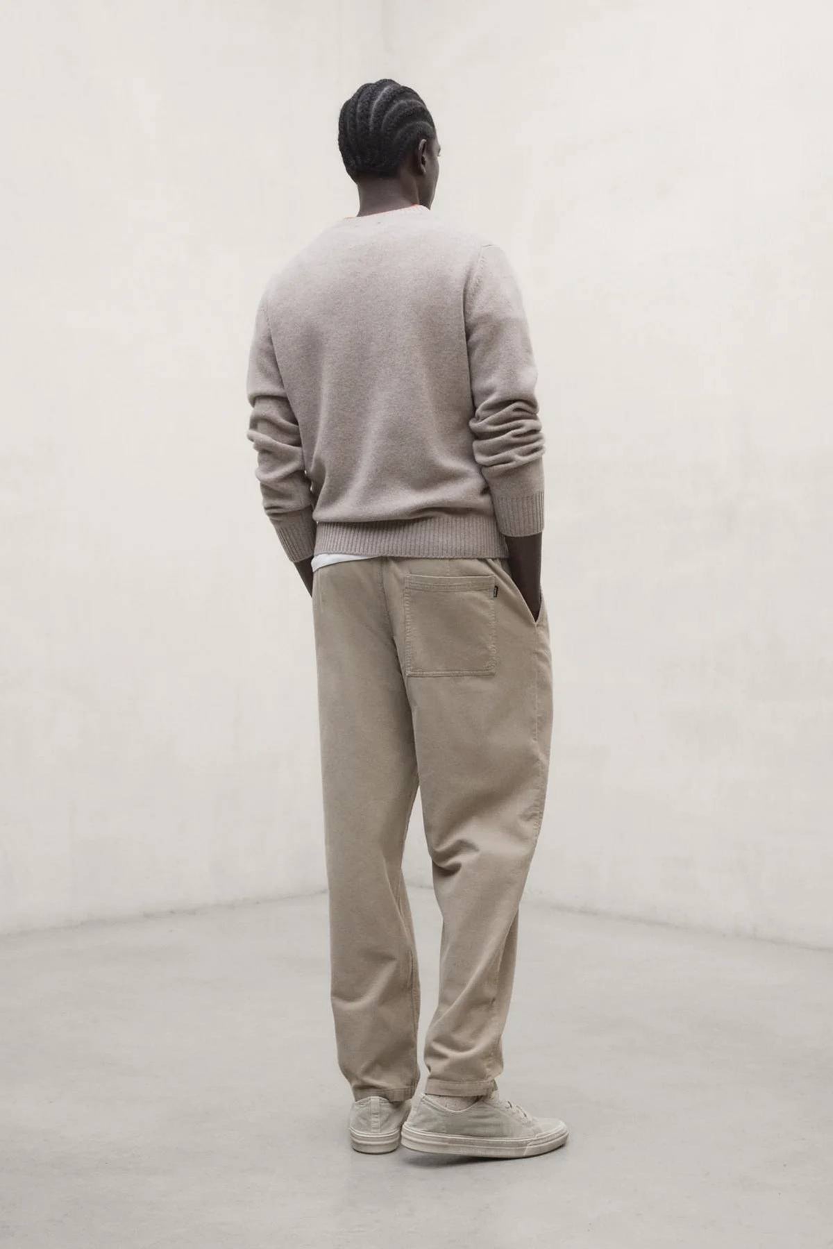 Ecoalf Marula Recycled Wool Sweater - Sand