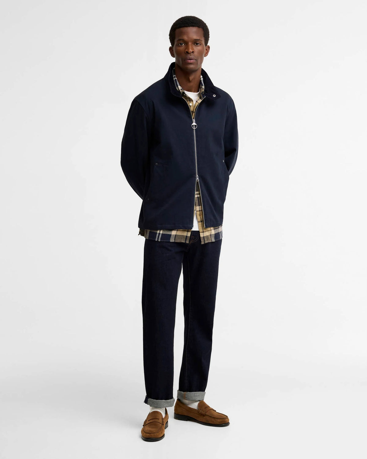 Barbour Cordford Casual Jacket - Navy