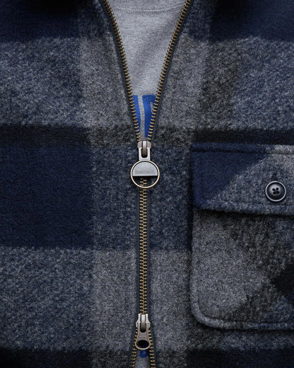 Hailwood Tartan Fleece Overshirt