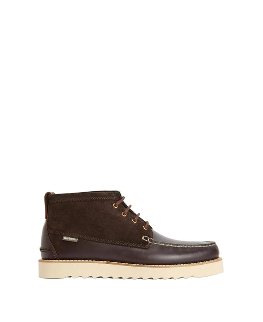 Barbour Hadston Chukka Boots - Dark Brown