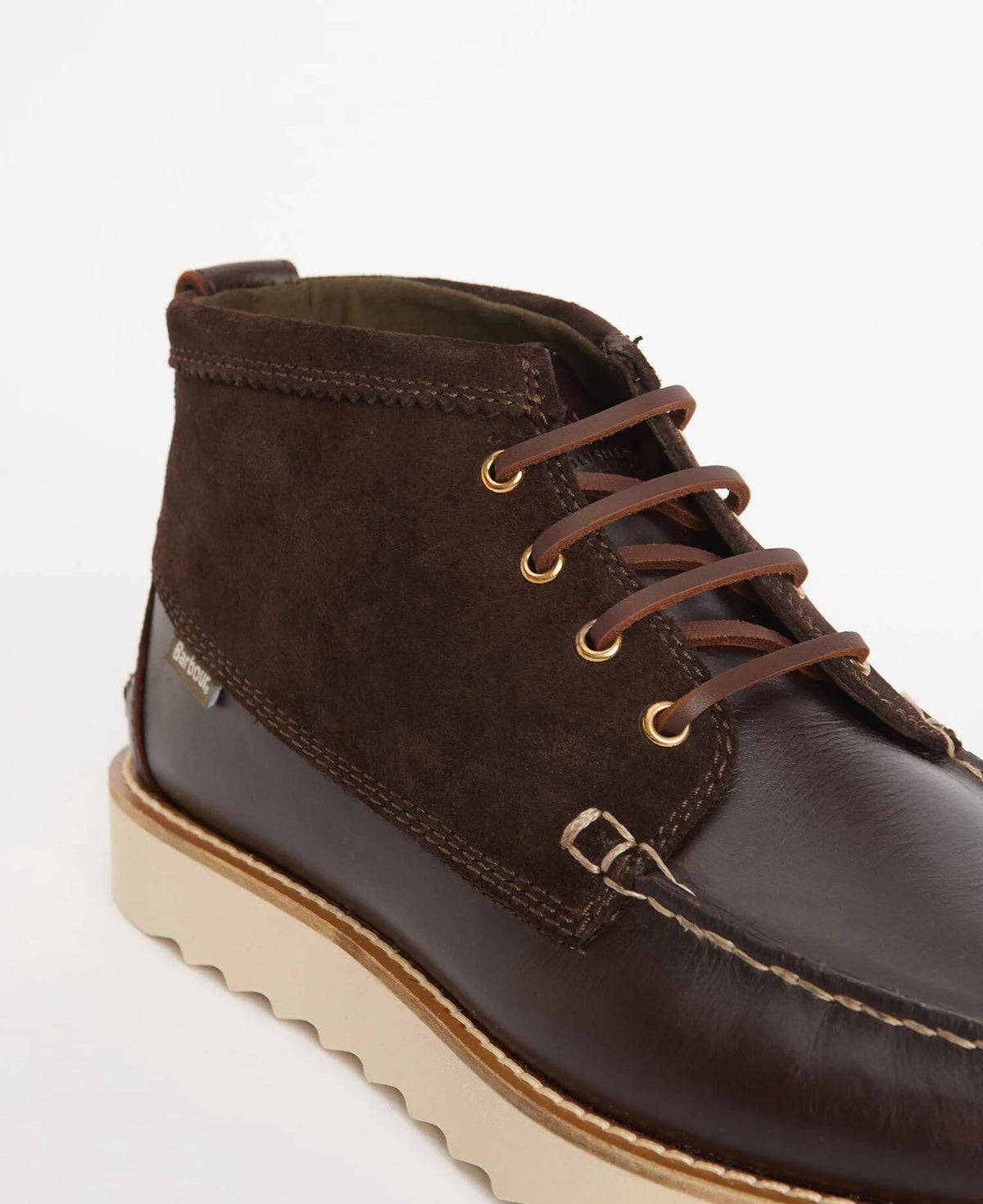 Barbour Hadston Chukka Boots - Dark Brown