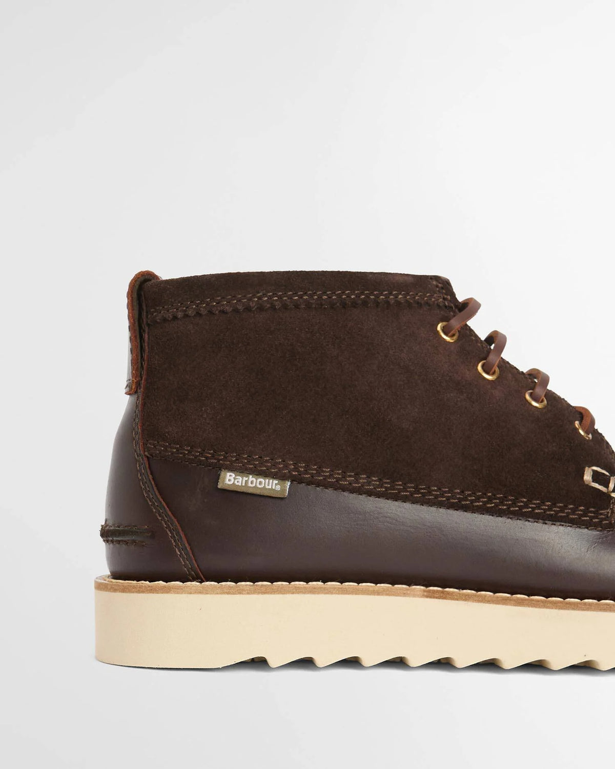 Barbour Hadston Chukka Boots - Dark Brown