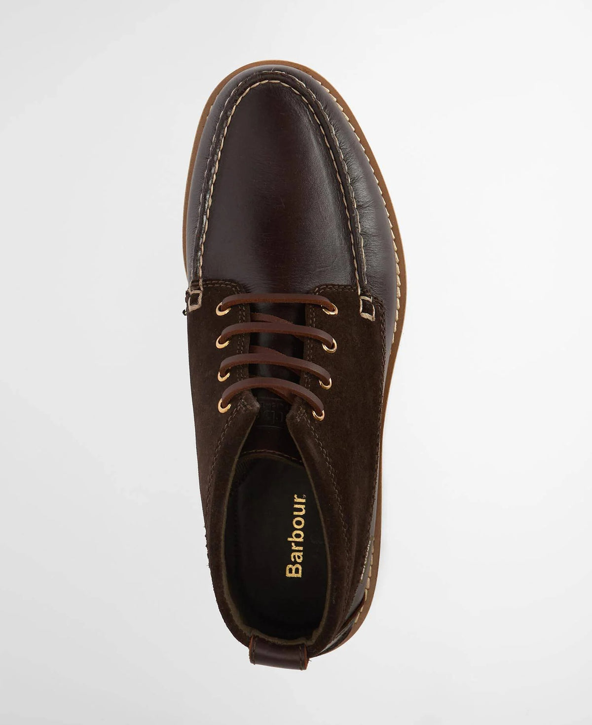 Barbour Hadston Chukka Boots - Dark Brown