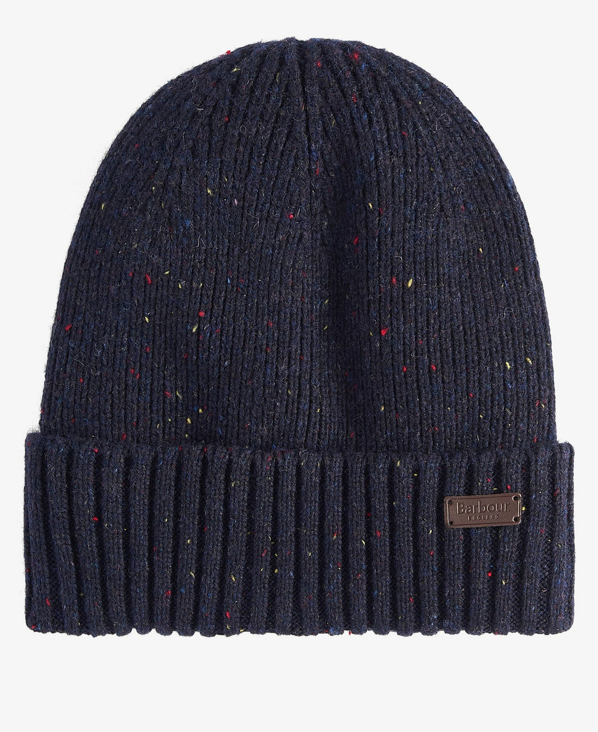Barbour Carlton Fleck Beanie and Scarf Set - Navy