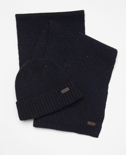 Barbour Beanie and Scarf Giftset