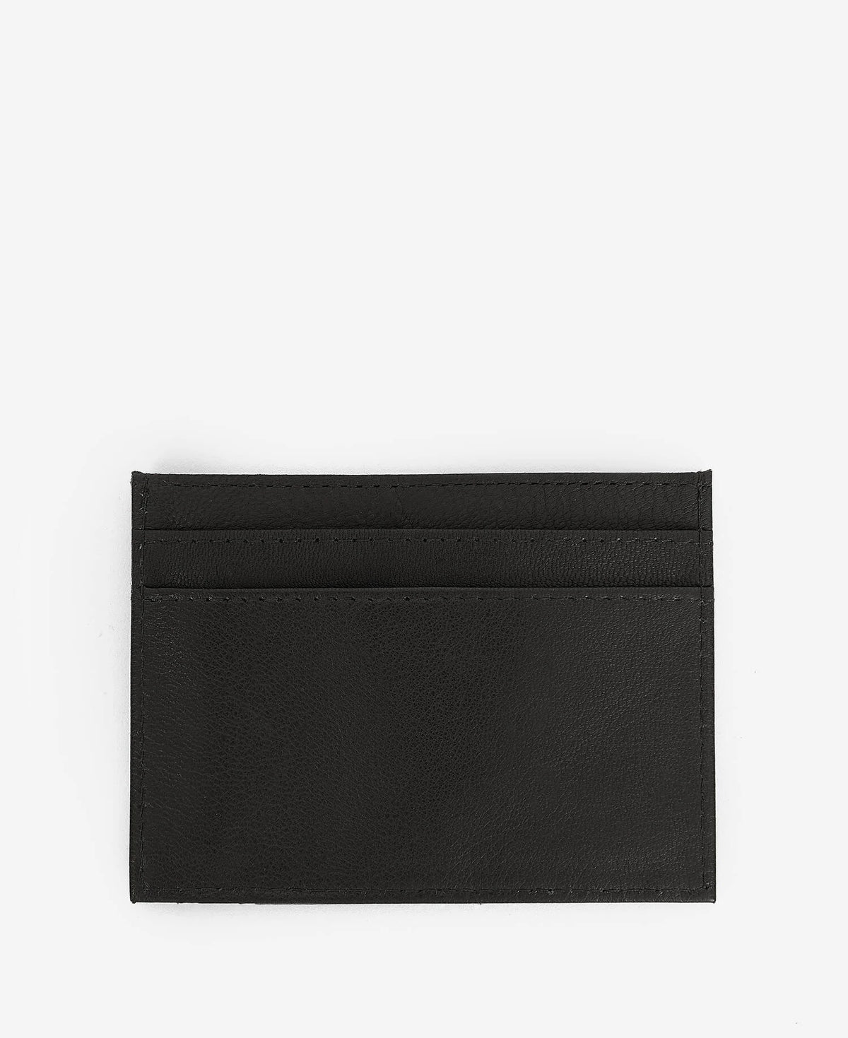Barbour Leather Tartan Wallet & Card Holder Gift Set - Black