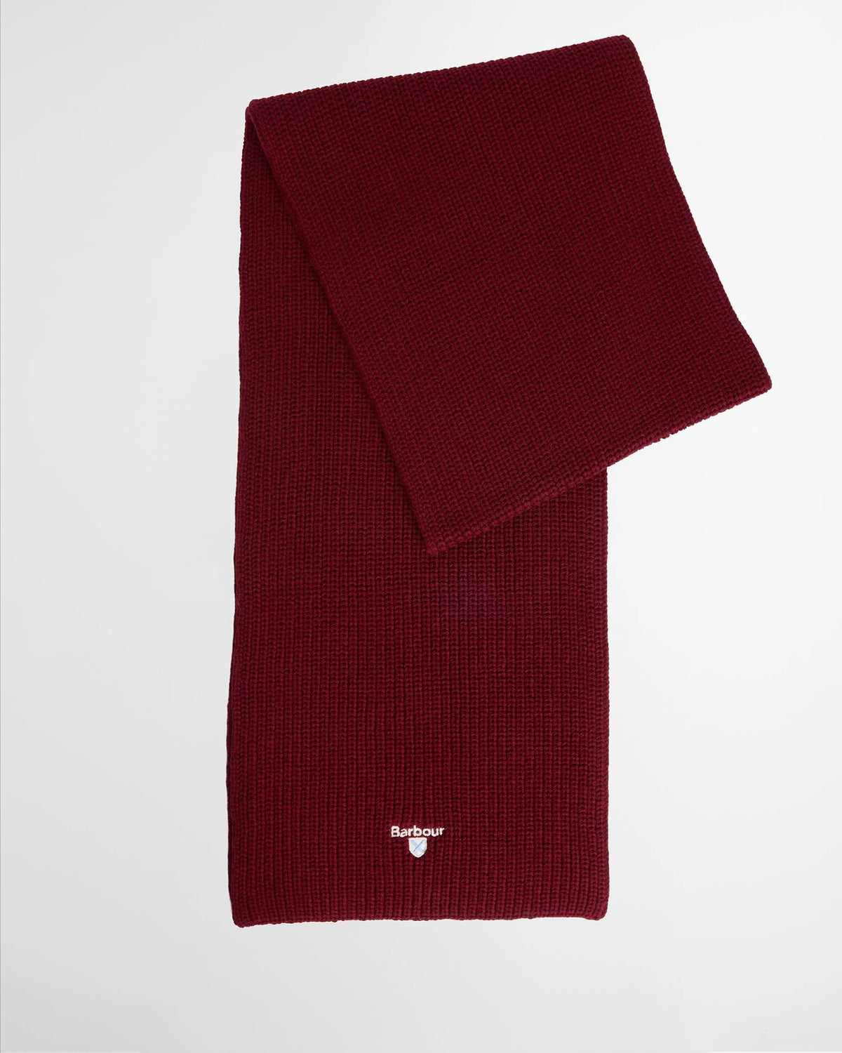 Barbour Cascade Beanie and Scarf Gift Set - Wine