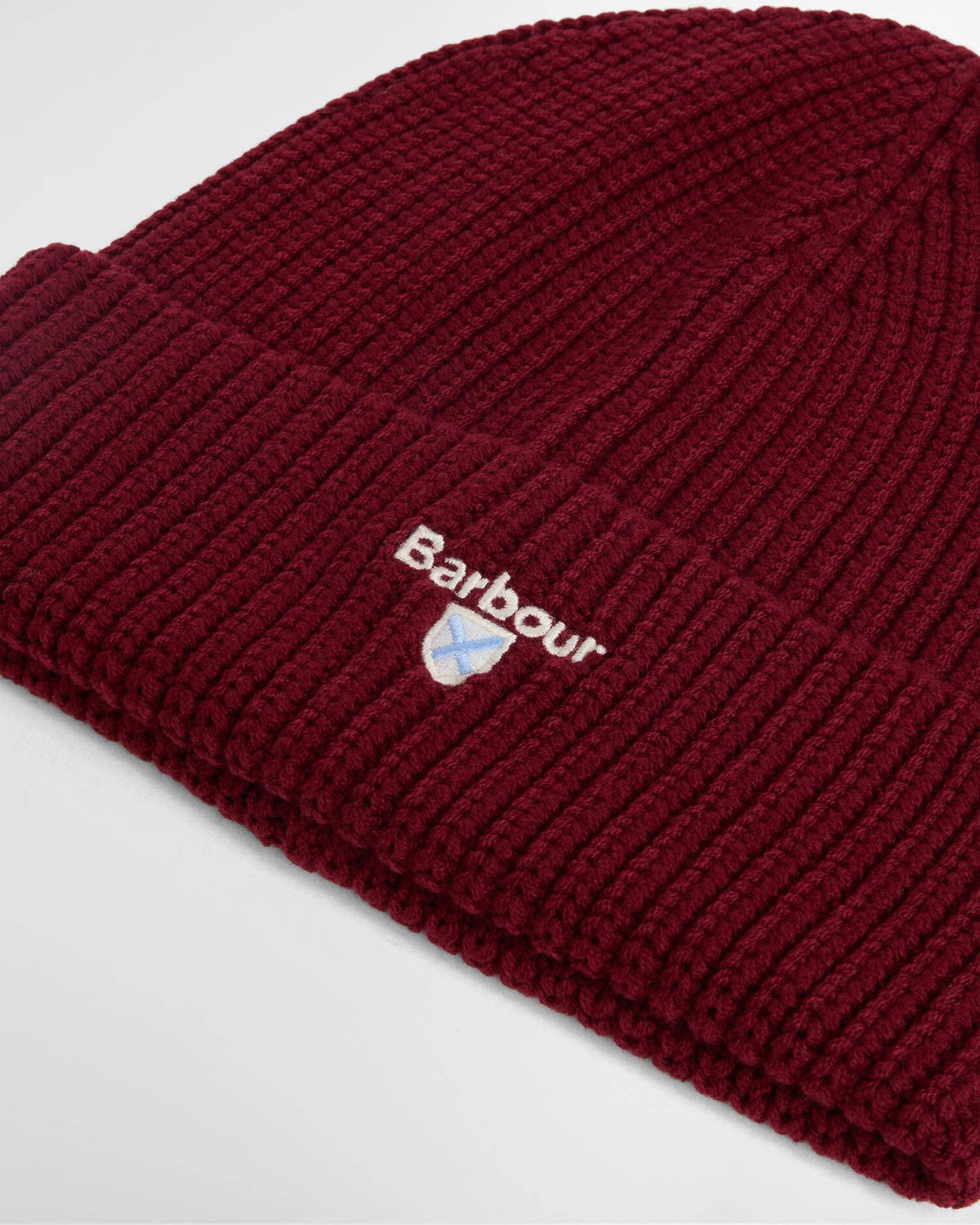 Barbour Cascade Beanie and Scarf Gift Set - Wine