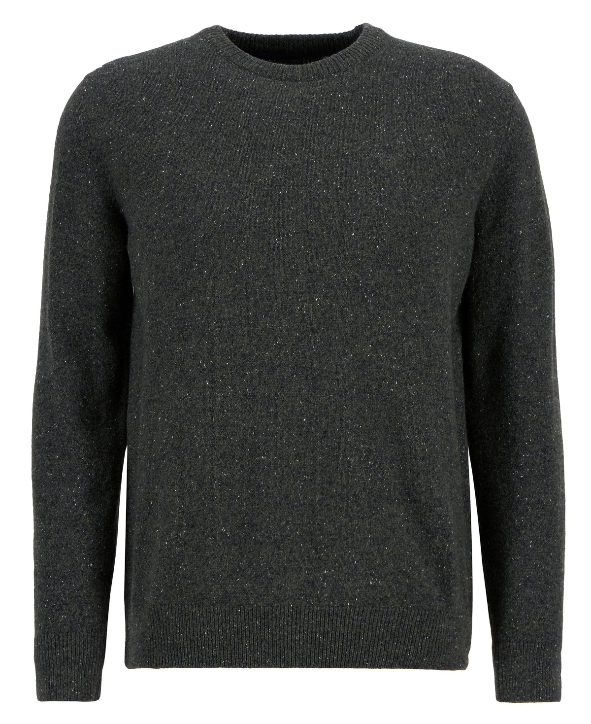Barbour Essential Tisbury Crew Neck Jumper - Green