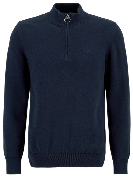 Cotton Half-Zip Jumper