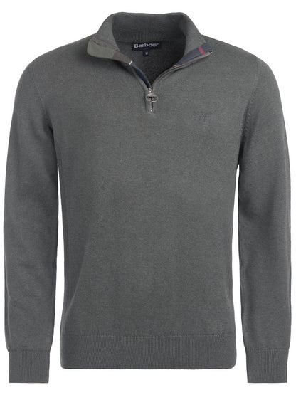 Cotton Half-Zip Jumper