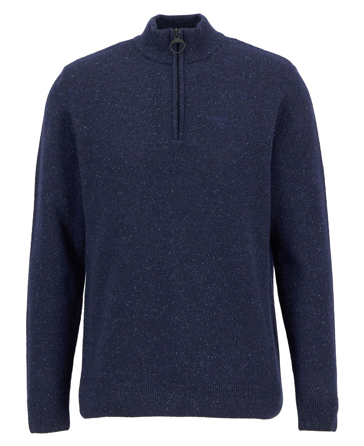 Barbour Essential Tisbury Quarter-Zip Jumper - Navy