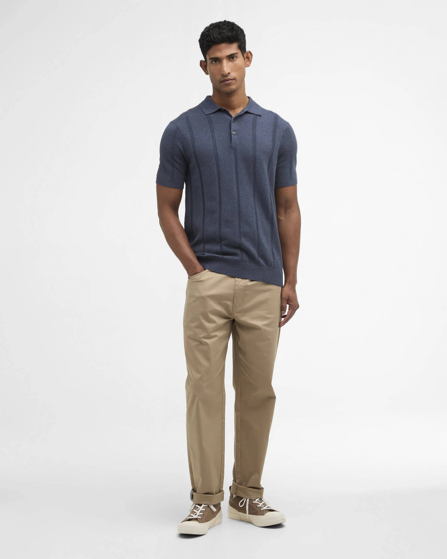 Barbour Wellburn Knitted Polo Shirt