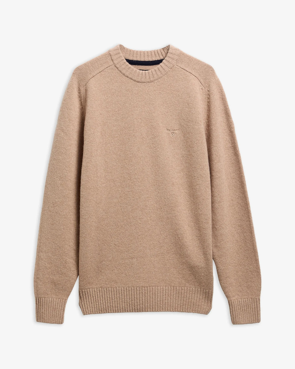 Barbour Newtown Crew Neck Jumper - Washed Stone