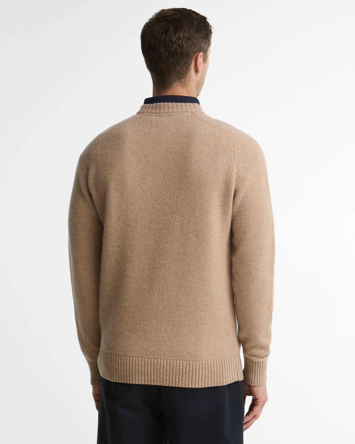 Barbour Newtown Crew Neck Jumper - Washed Stone