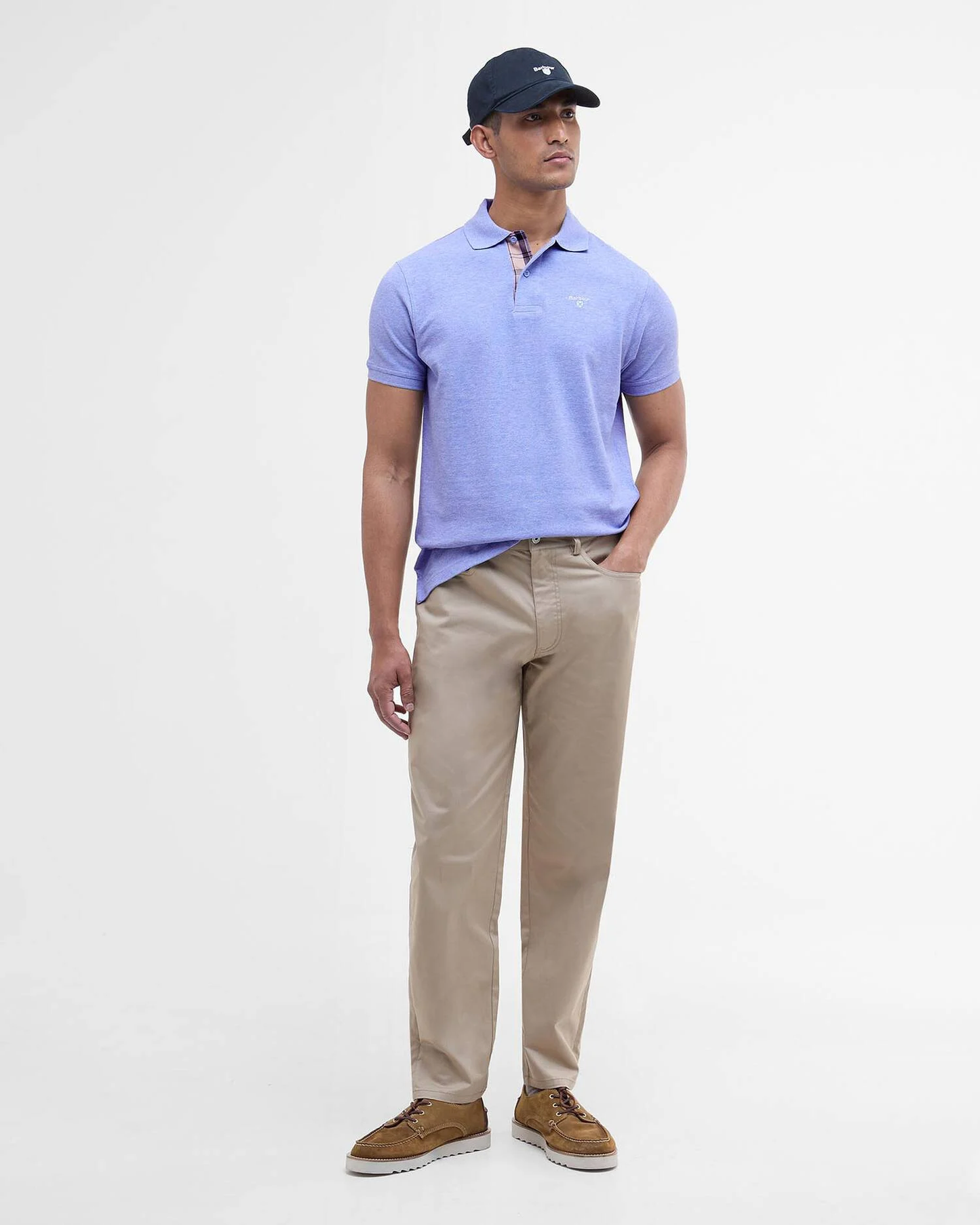 Barbour Tartan Pique Polo Shirt