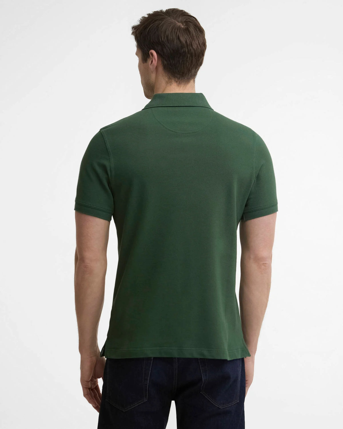 Barbour Tartan Piqué Polo Shirt - Sycamore
