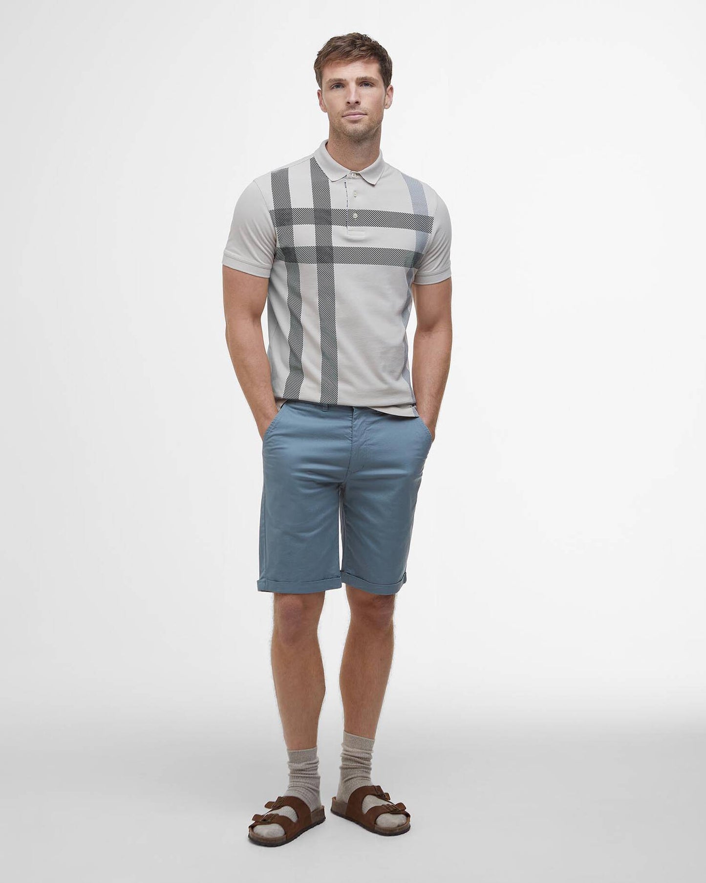 Barbour Blaine Tartan Short-Sleeved Polo Shirt