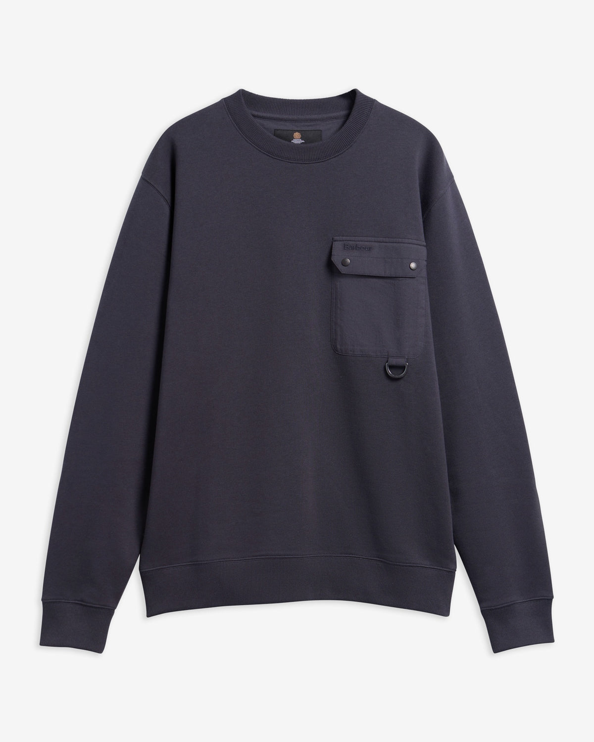 Barbour Pitt Crew Neck Sweatshirt - Dark Navy