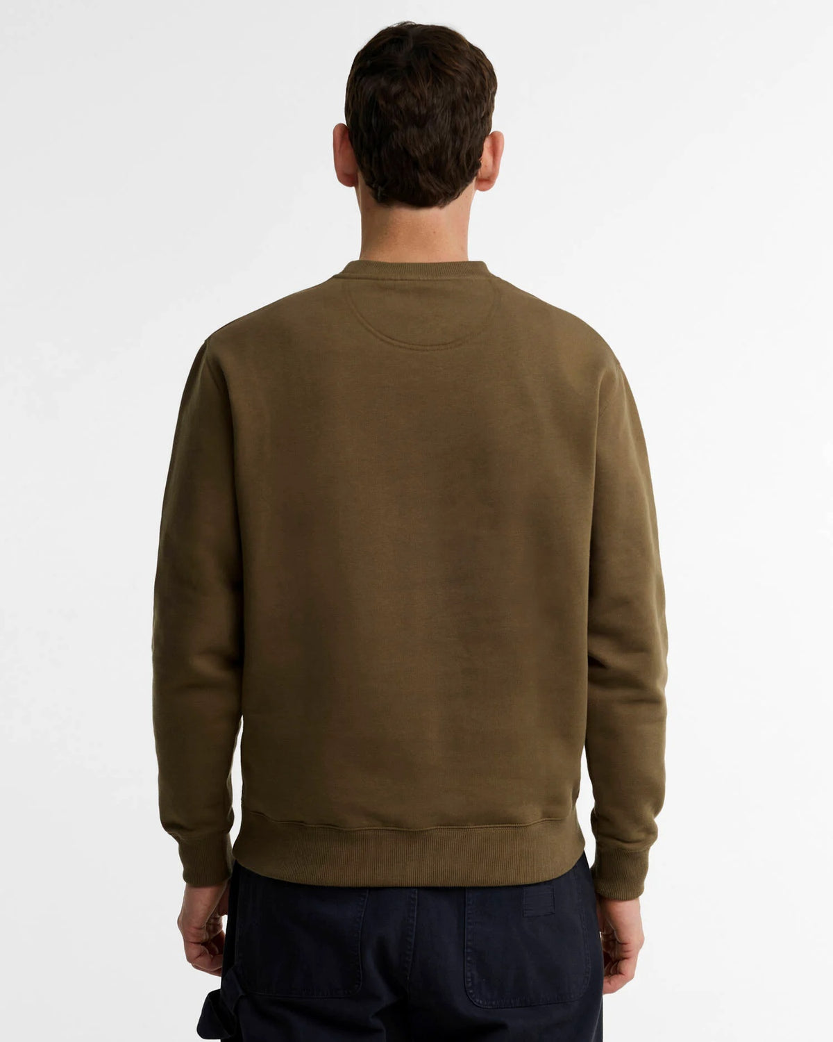 Barbour Pitt Crew Neck Sweatshirt - Beech
