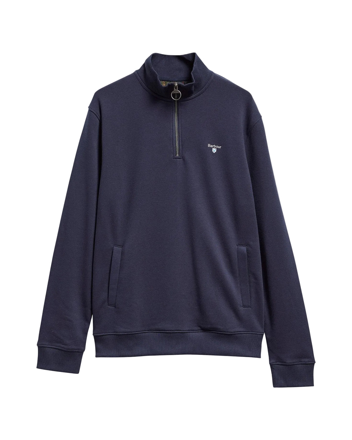 Barbour Desmond Half-Zip Sweatshirt – Navy