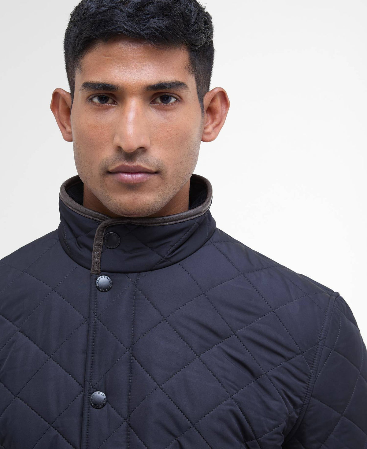 Barbour Powell Quilted Jacket - Classic Navy