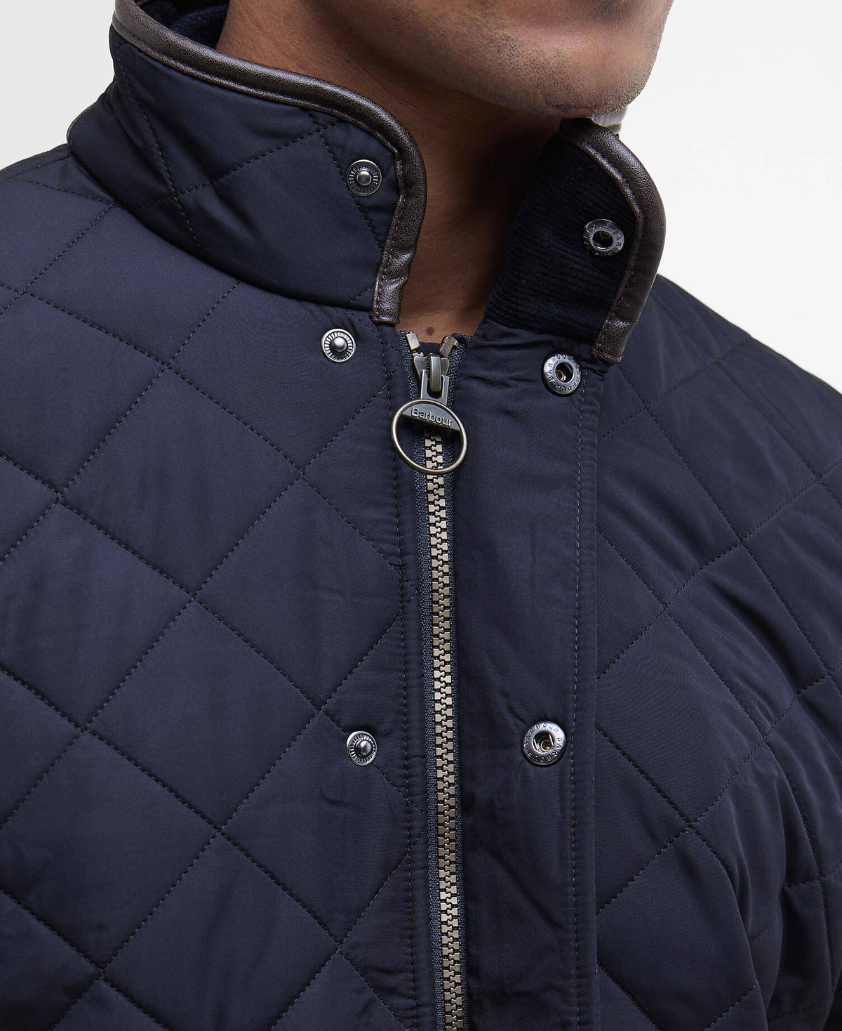 Barbour Powell Quilted Jacket - Classic Navy