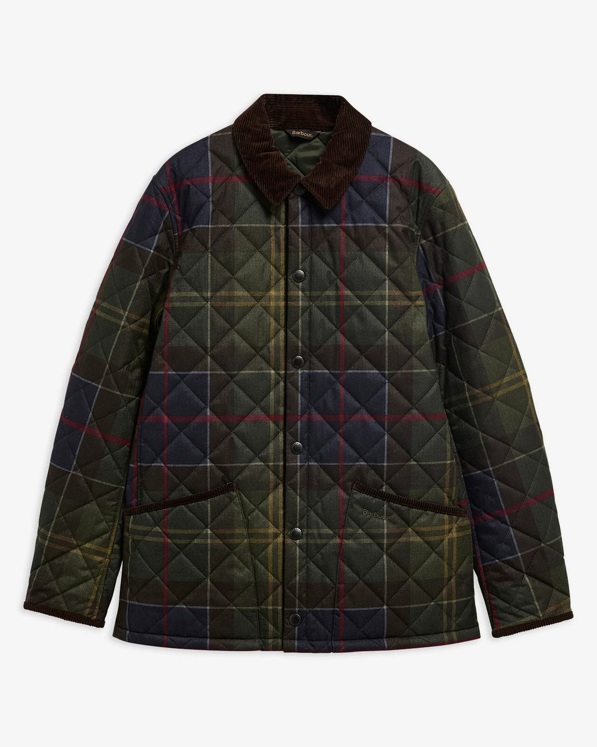 Barbour Icons Tartan Heritage Liddesdale Quilted Jacket - Classic Tartan