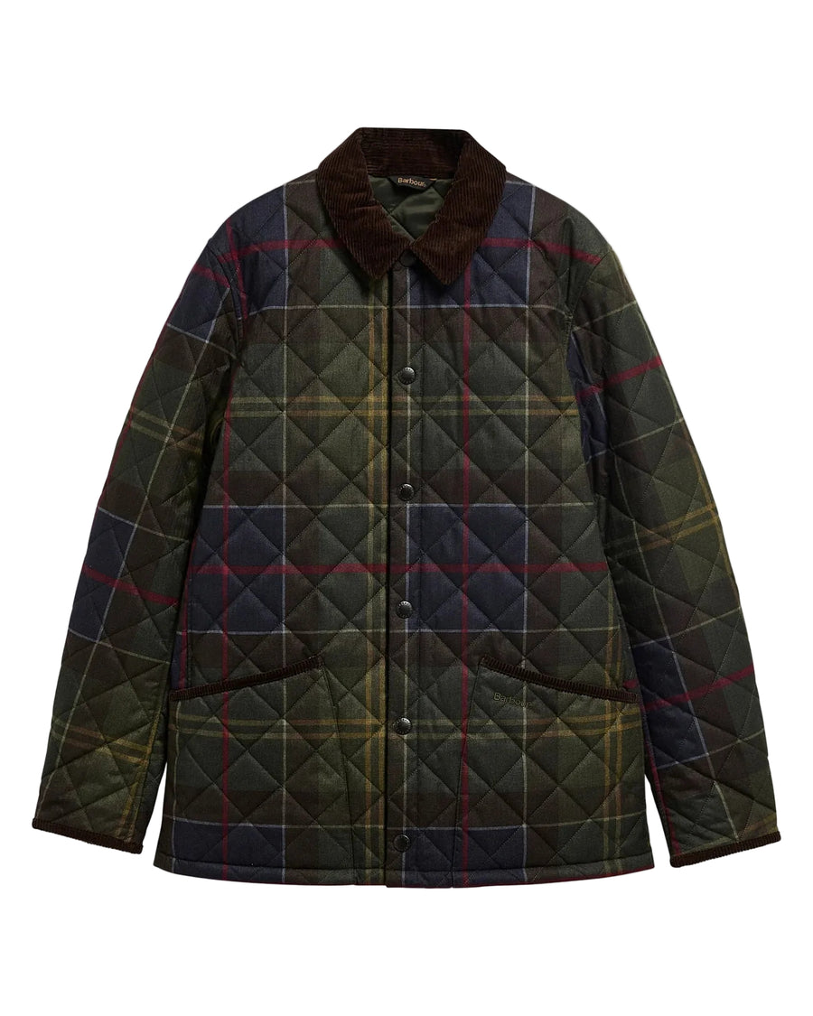 Barbour Icons Tartan Heritage Liddesdale Quilted Jacket - Classic Tartan