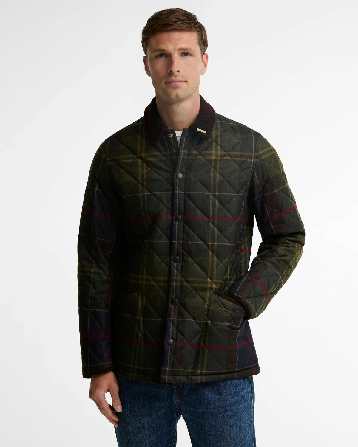 Barbour Icons Tartan Heritage Liddesdale Quilted Jacket - Classic Tartan