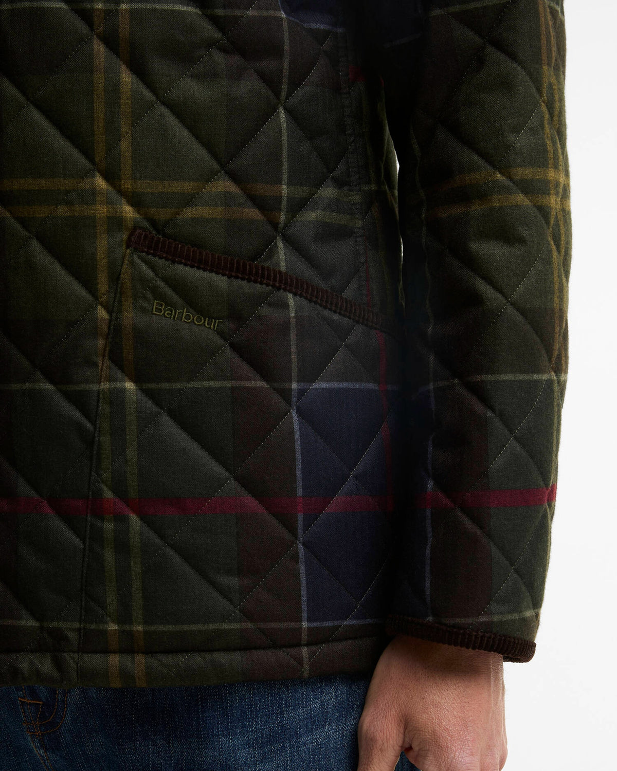Barbour Icons Tartan Heritage Liddesdale Quilted Jacket - Classic Tartan