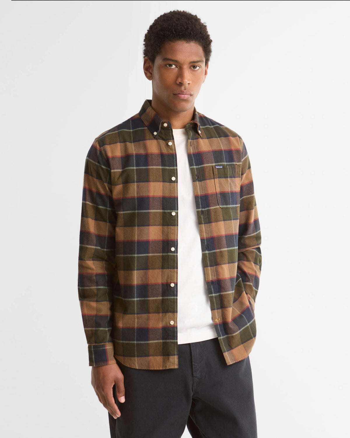 Barbour Valley Tailored Shirt - Olive