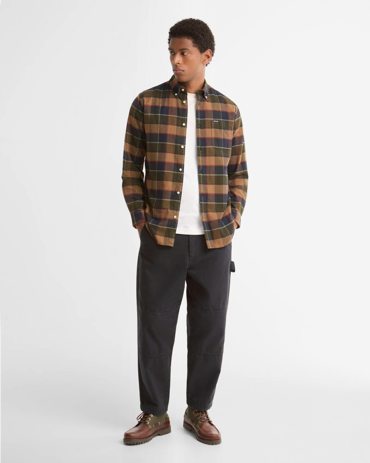Barbour Valley Tailored Shirt - Olive