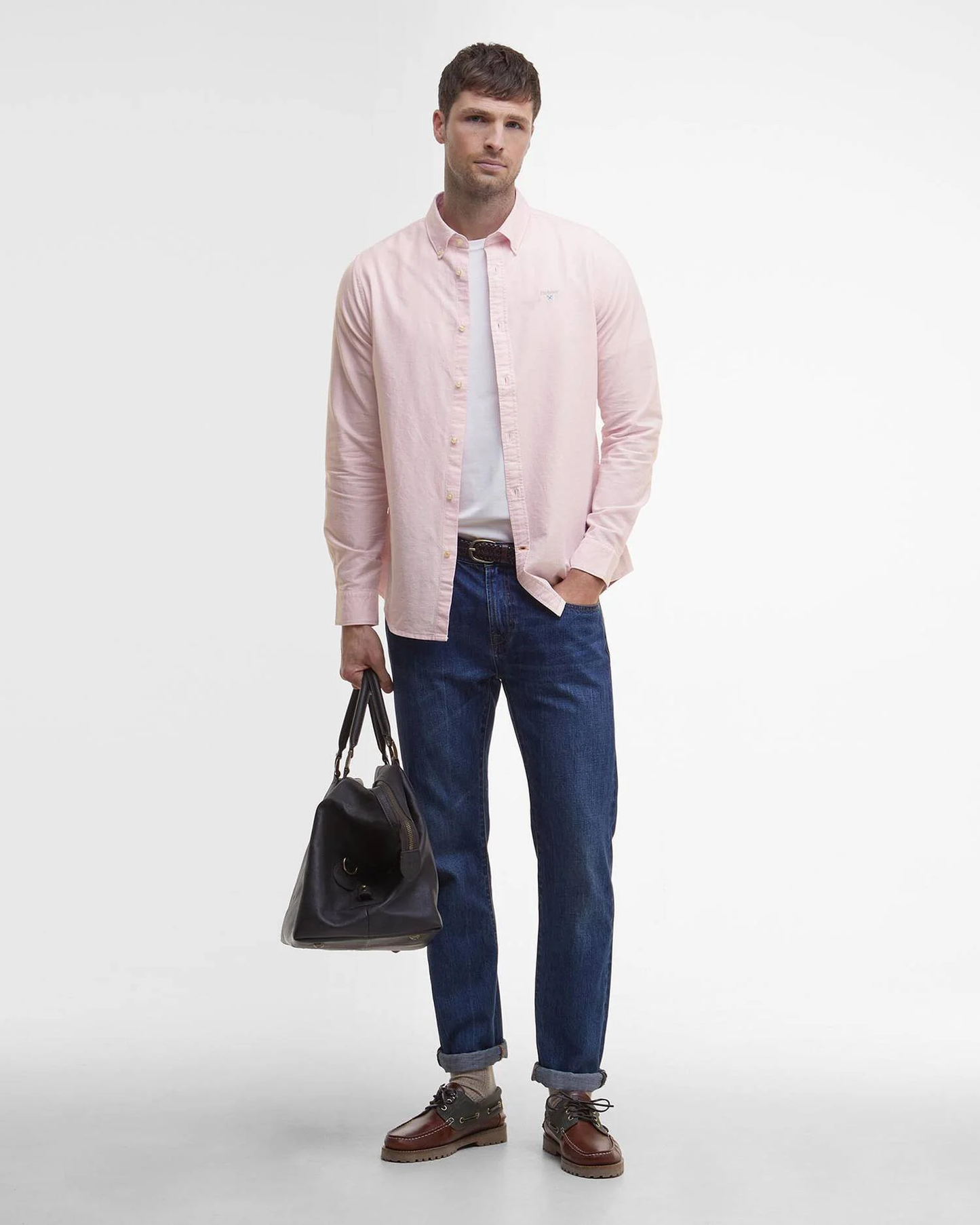 Barbour Striped Oxford Tailored Long-Sleeved Shirt