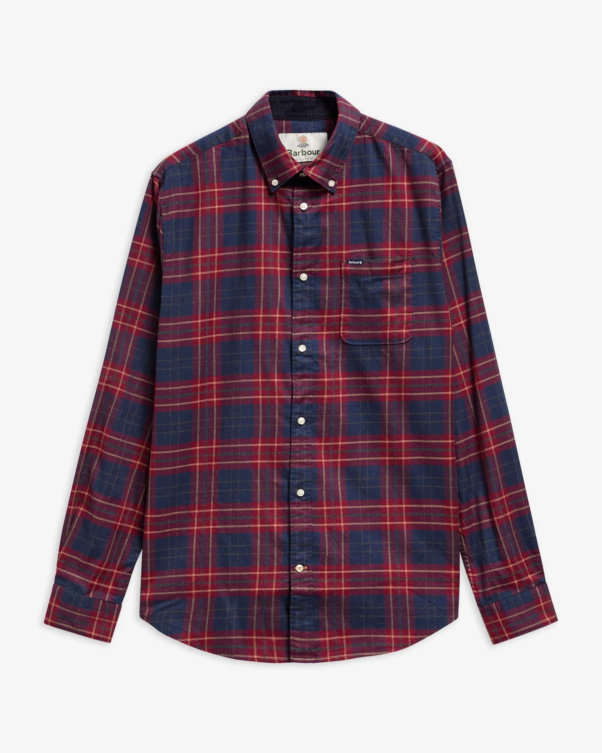 Barbour Broxburn Tailored Fit Shirt - Red