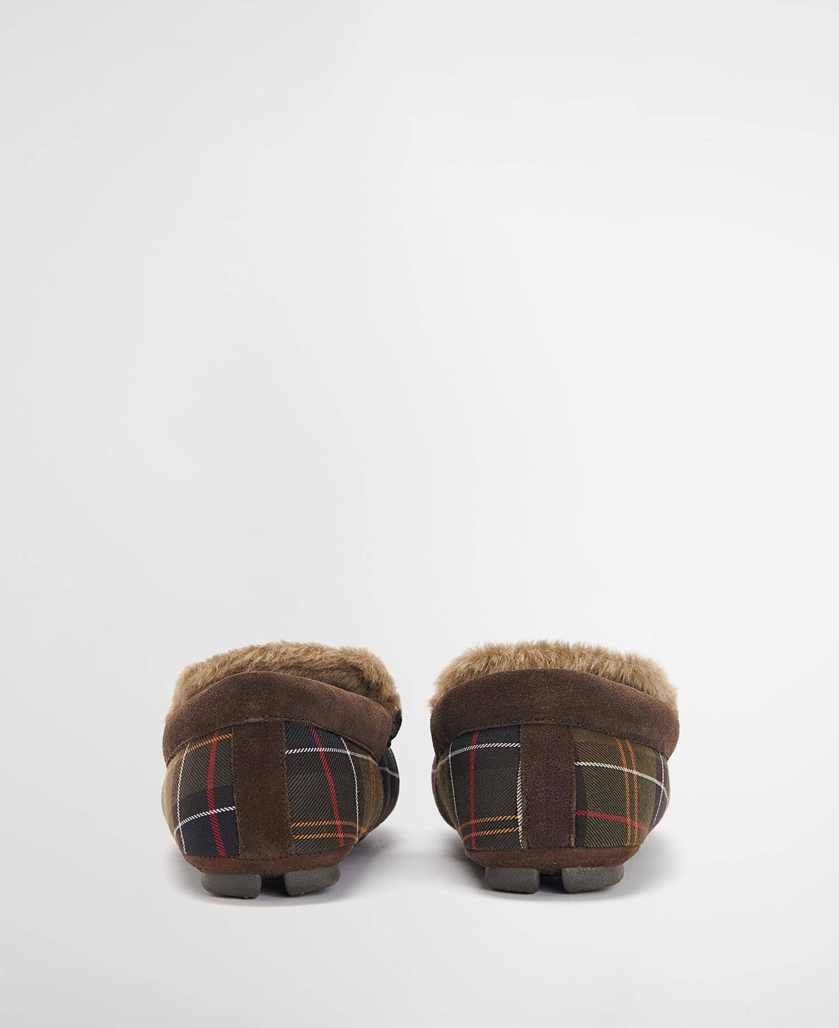 Barbour Monty Moccasin Slippers - Classic Tartan