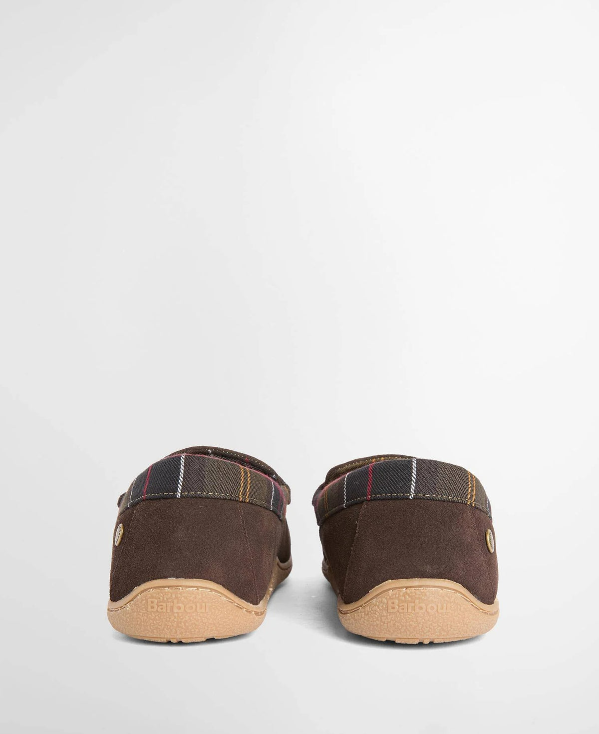 Barbour Albert Slippers - Brown Suede