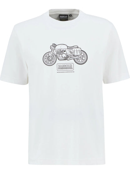 Morris Motorbike Graphic T Shirt