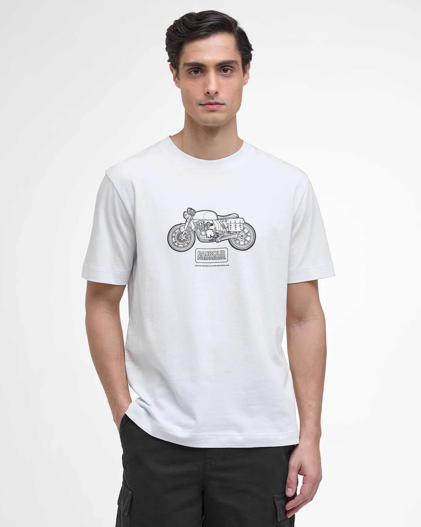 Morris Motorbike Graphic T Shirt