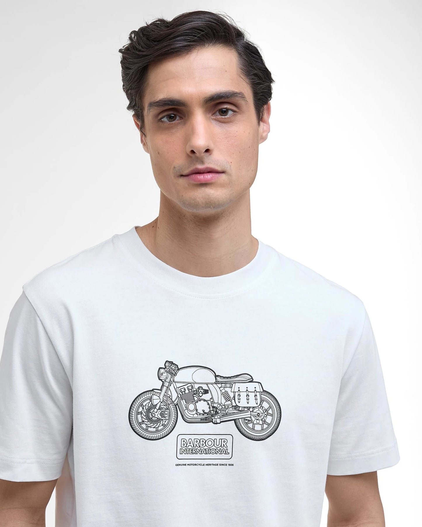 Morris Motorbike Graphic T Shirt