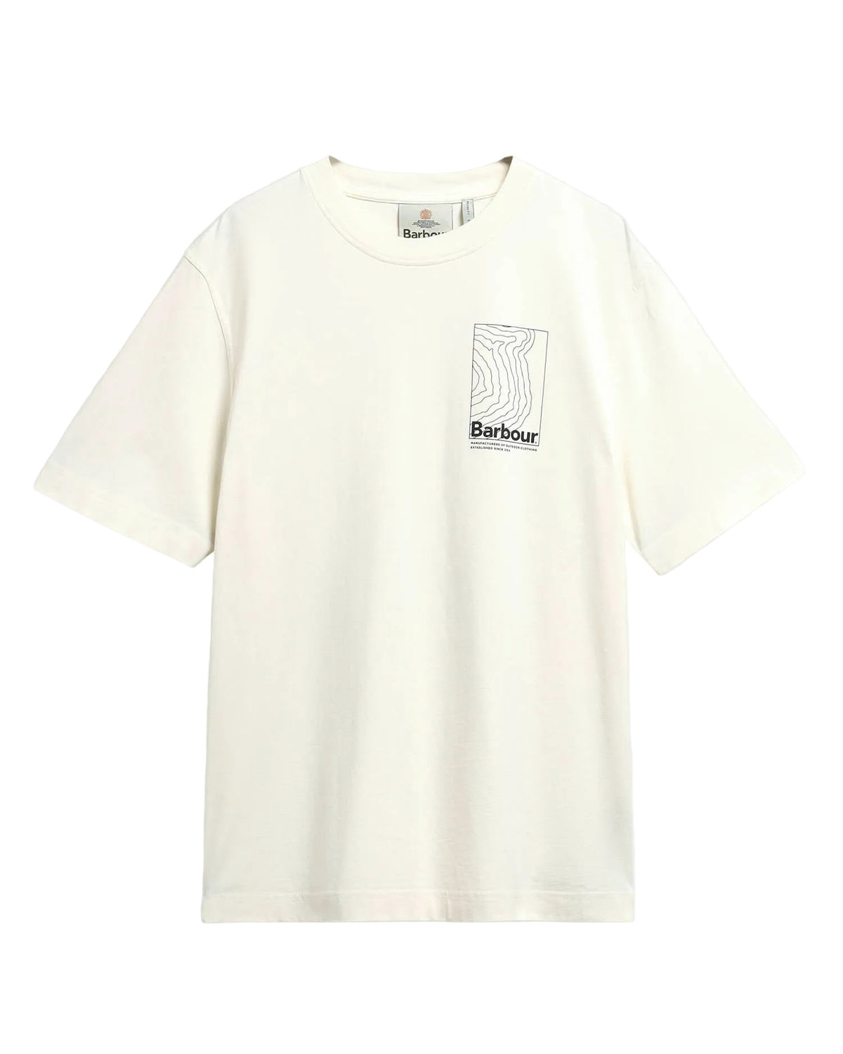 Barbour Woodbine Relaxed Graphic T-Shirt - Whisper White