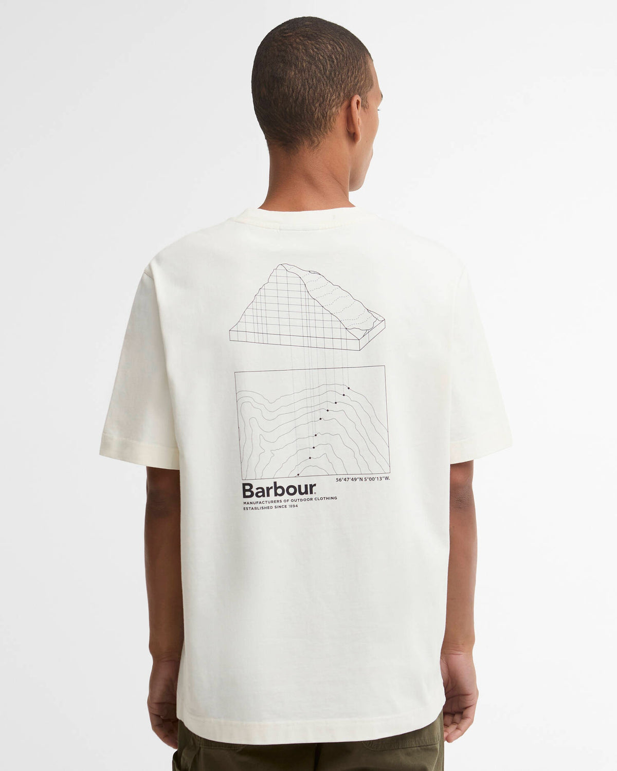 Barbour Woodbine Relaxed Graphic T-Shirt - Whisper White