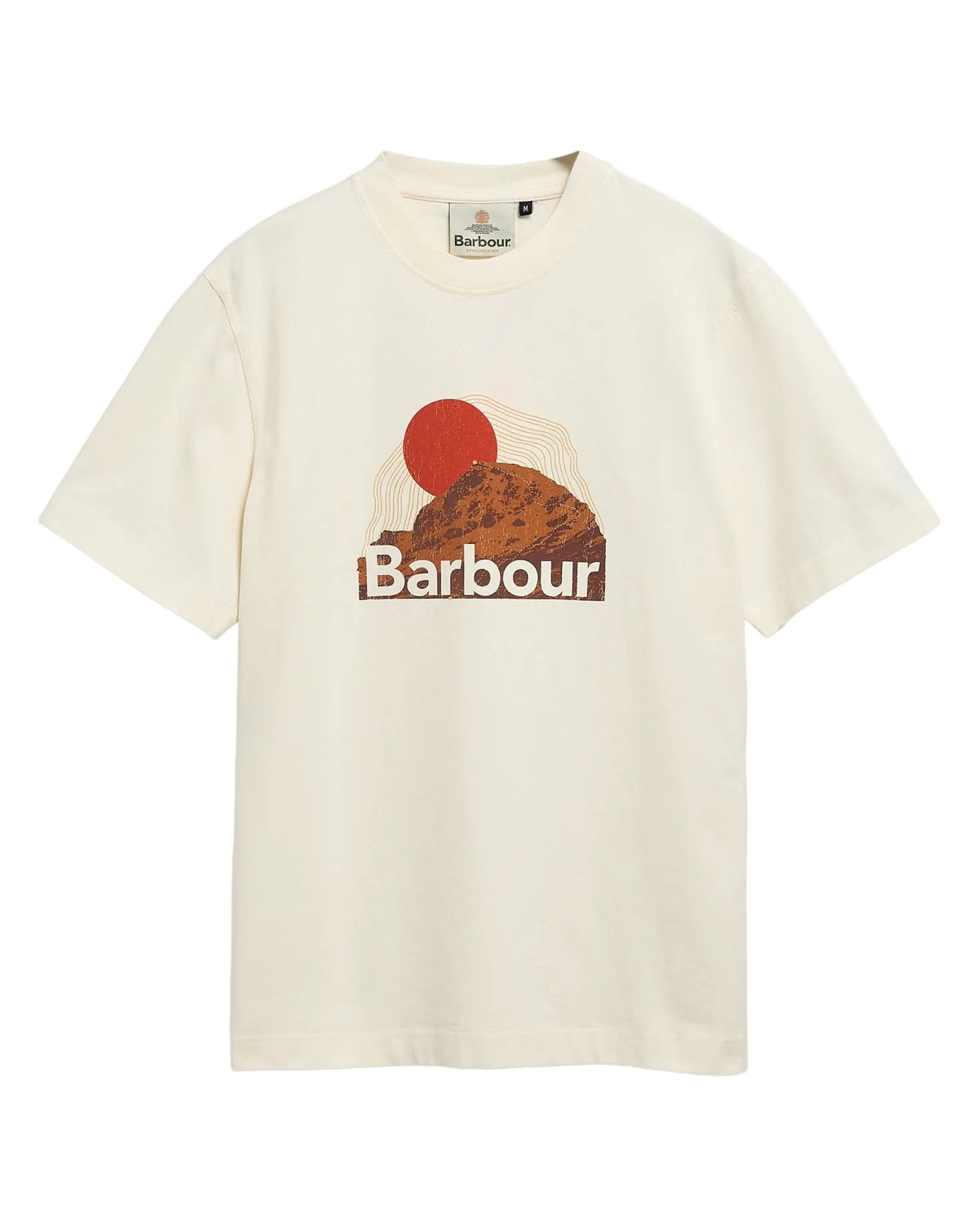 Barbour Wadsworth Relaxed Graphic T-Shirt - Whisper White