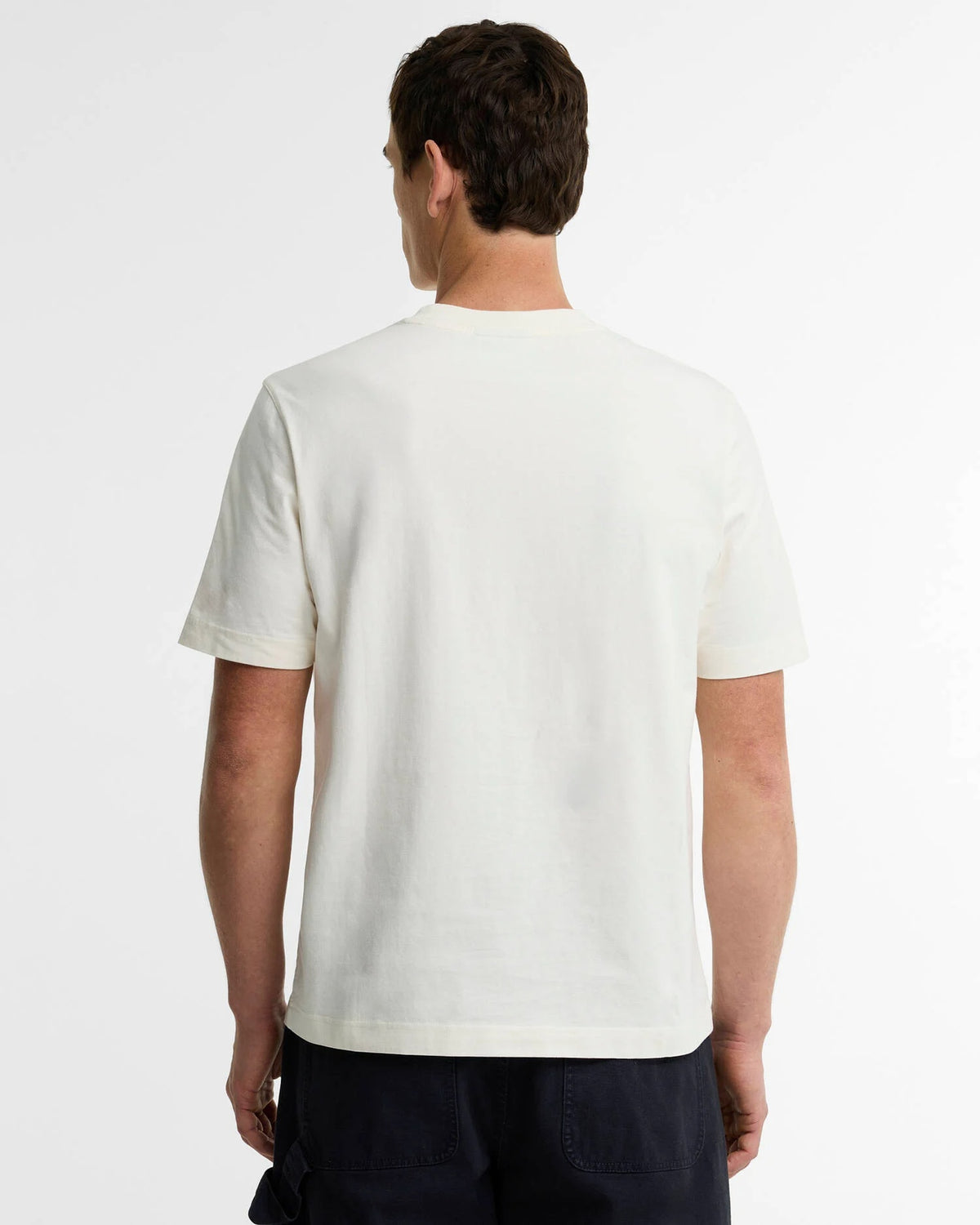 Barbour Wadsworth Relaxed Graphic T-Shirt - Whisper White