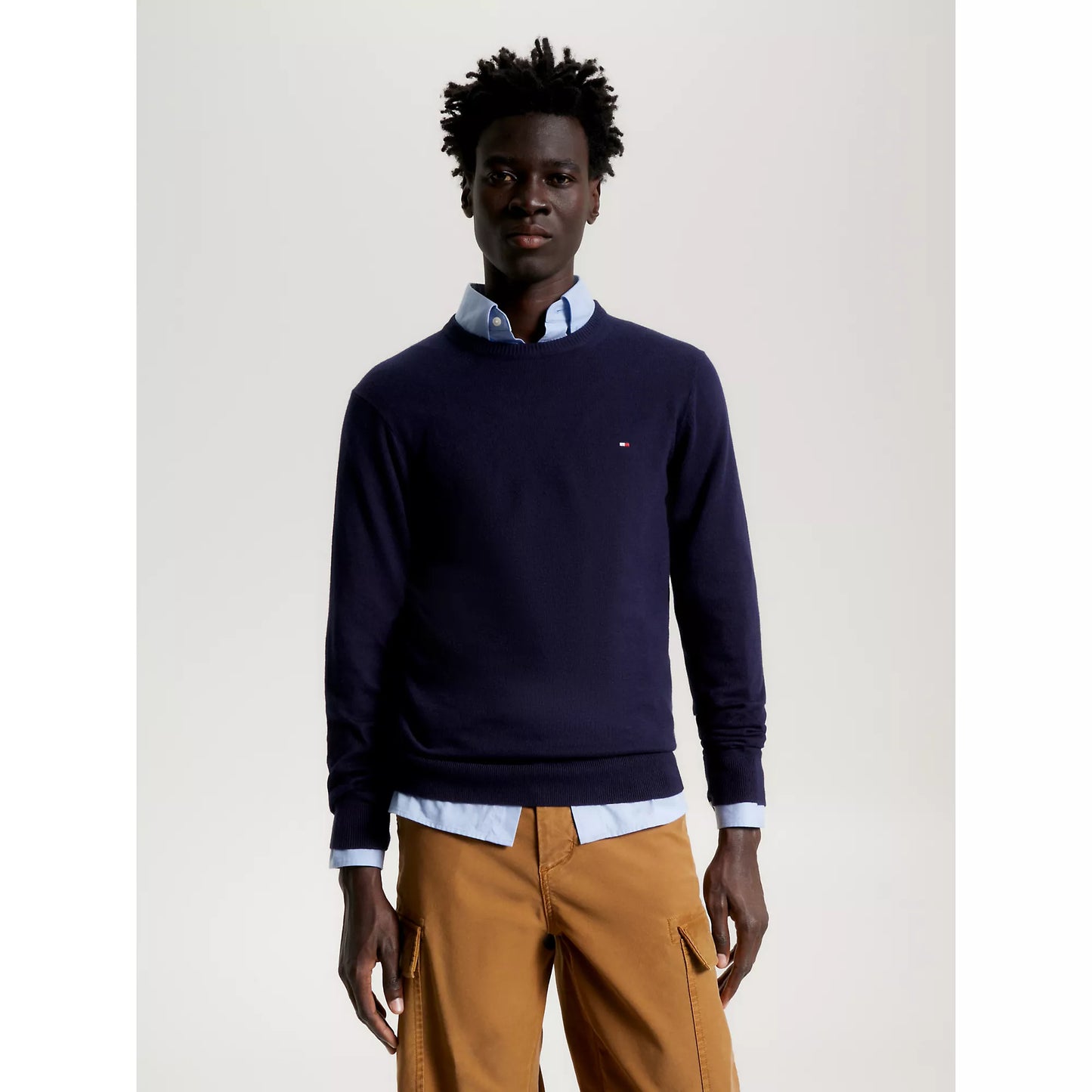 Tommy Hilfiger Crew Neck Jumper with Cashmere