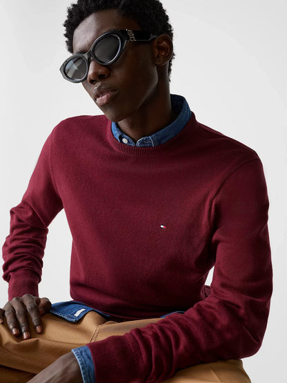 Tommy Hilfiger Crew Neck Jumper with Cashmere