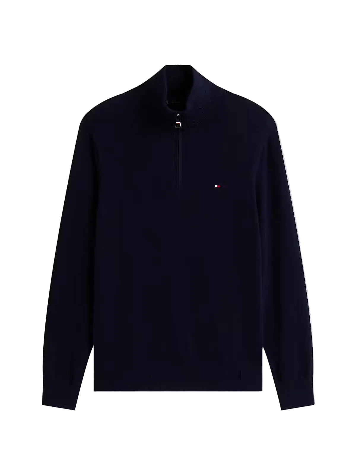 Tommy Hilfiger Pima Cotton Half Zip Sweater