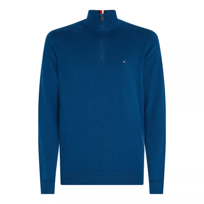 Tommy Hilfiger Pima Organic Cotton Cashmere Half Zip