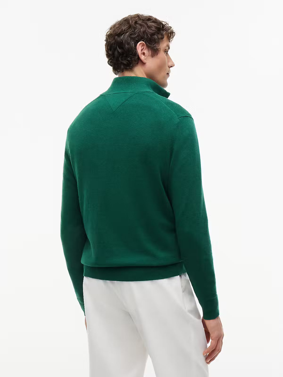 Tommy Hilfiger Pima Cotton Half Zip Sweater