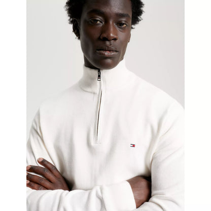 Tommy Hilfiger Pima Organic Cotton Cashmere Half Zip